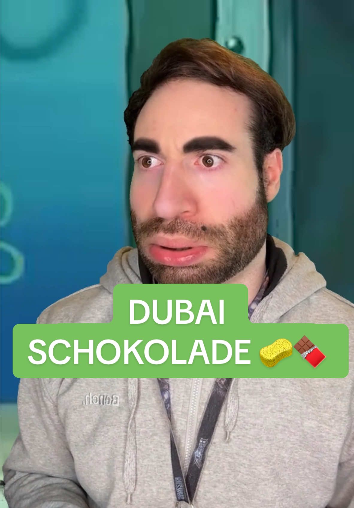 DUBAI SCHOKOLADE 🍫 Spongebobversion. Wer kennt die Folge? 😂