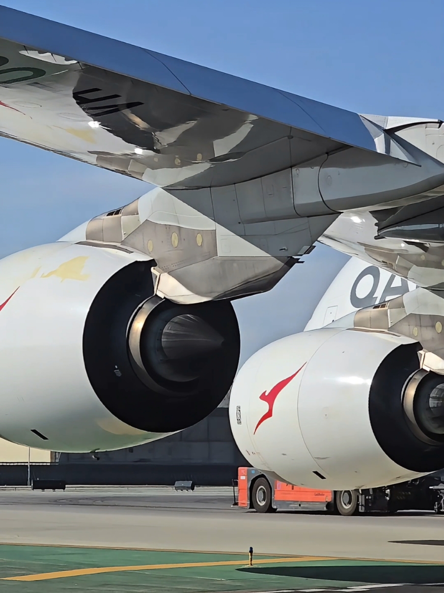 Cada detalle de este hermoso avión es impresionante 😲. #aviation #airbus #airbusa380 #airbuslovers #airplane 