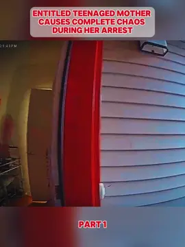 Entitled Teenaged Mother Causes Complete Chaos During Her Arrest - part 1 #cops #copsoftiktok #copsontiktok #copstiktok #copsusa #police #policeofficer #policeoftiktok #bodycam #usa_tiktok #fyp #foryouu