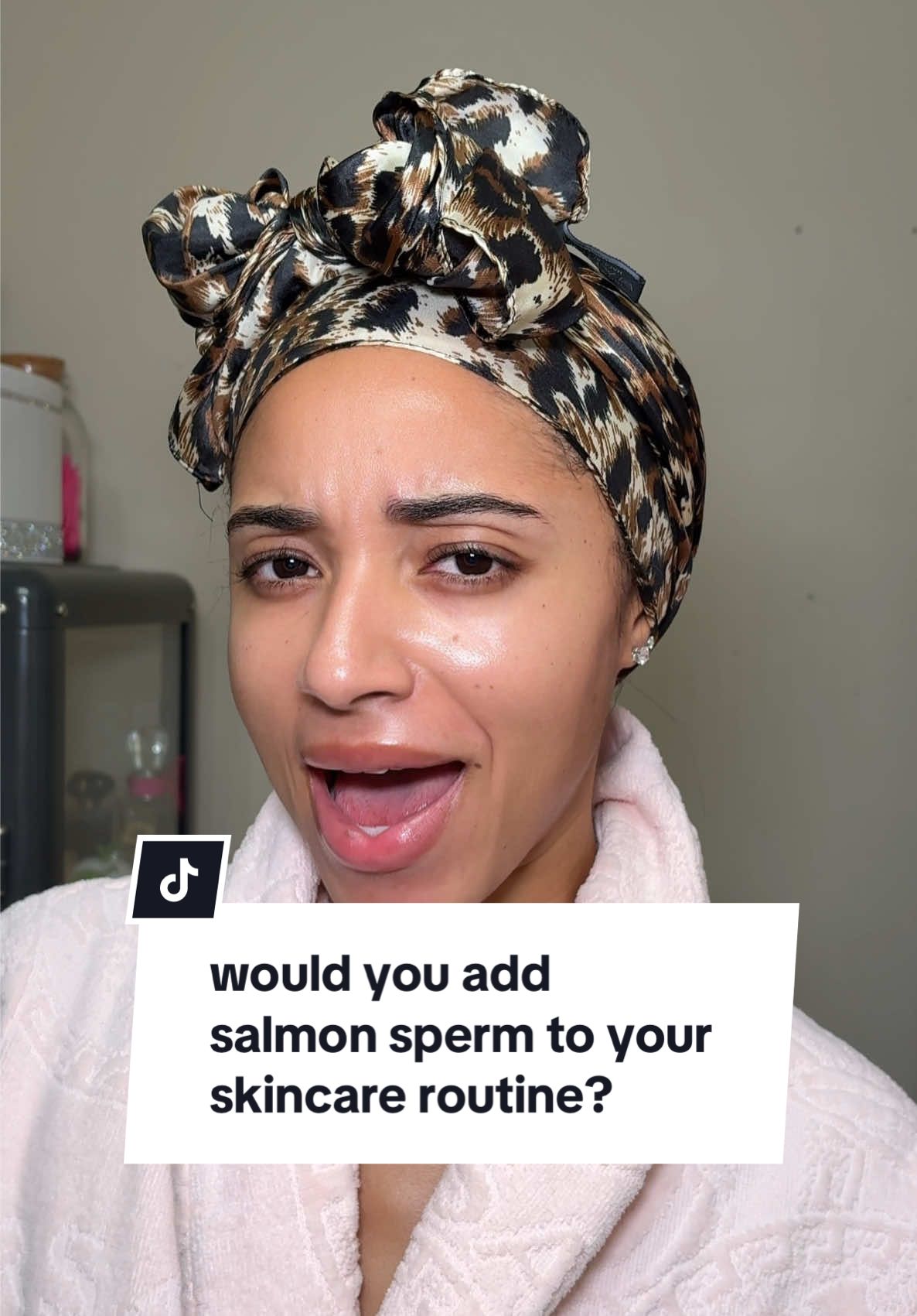 is salmon sperm the key to glass skin? I tried the @KAHI US wrinkle bounce multi bounce balm and I have to say I think it is 🥰 #kbeauty #skincare #glassskin #kahimultibalm #kahistick #multibalmstick #fyp 