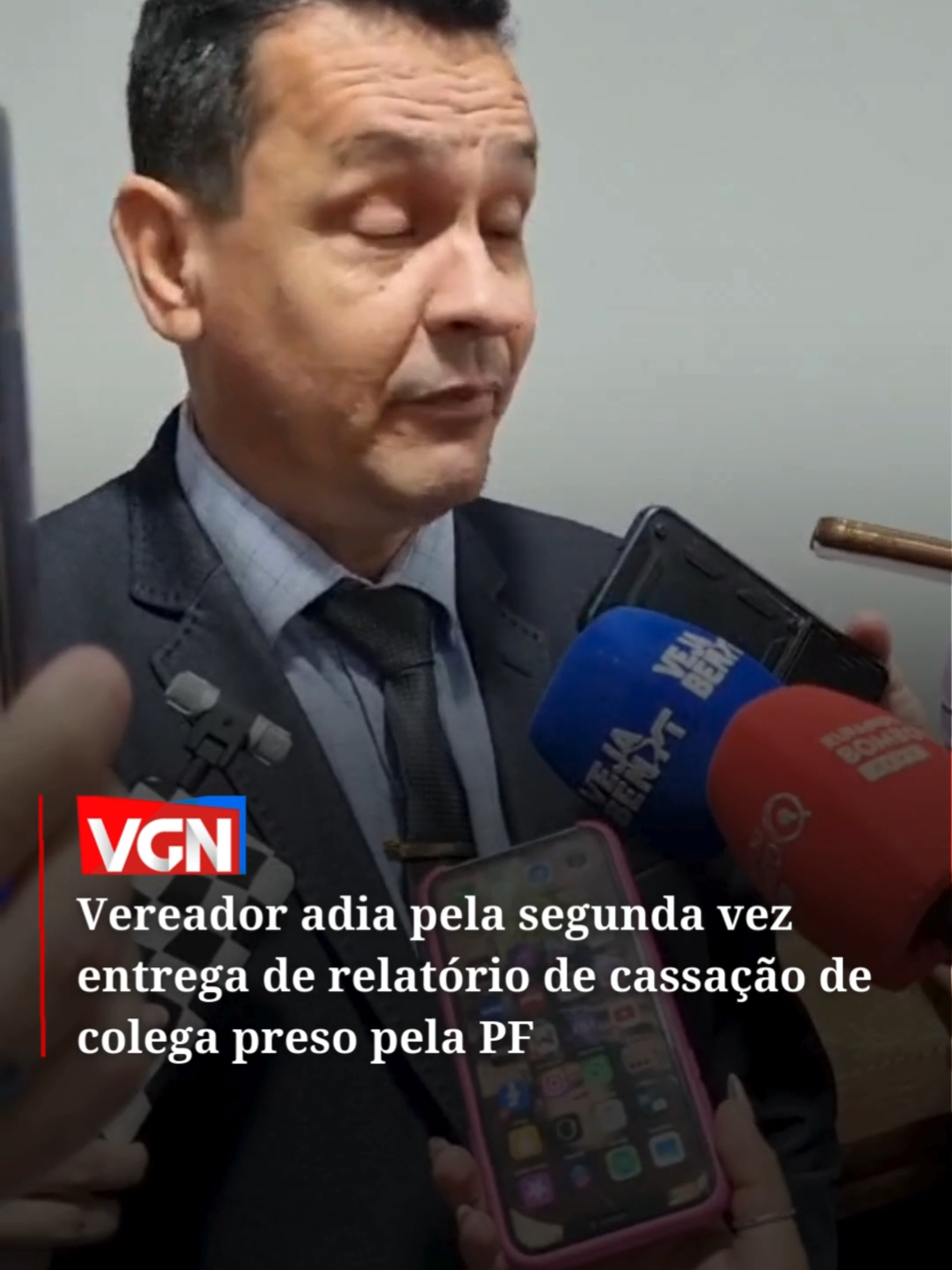 🚨 Vereador adia pela segunda vez entrega de relatório de cassação de colega pres0 pela PF Procuradoria deve avaliar se vereador pode ser cassado, uma vez que seu mandato está suspenso pela Justiça #vgnoticias #cuiabá #politica#varzeagrande #matogrosso