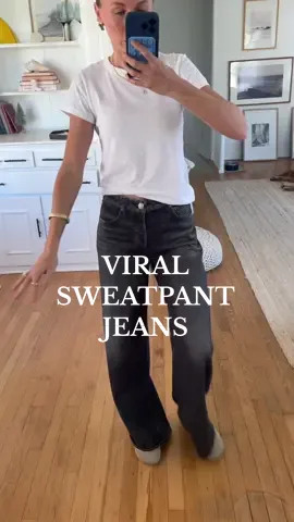 @ragandbone you’re a genius- linked on shopmy 💘 #sweatpantjeans #sweatpantjeansreview 