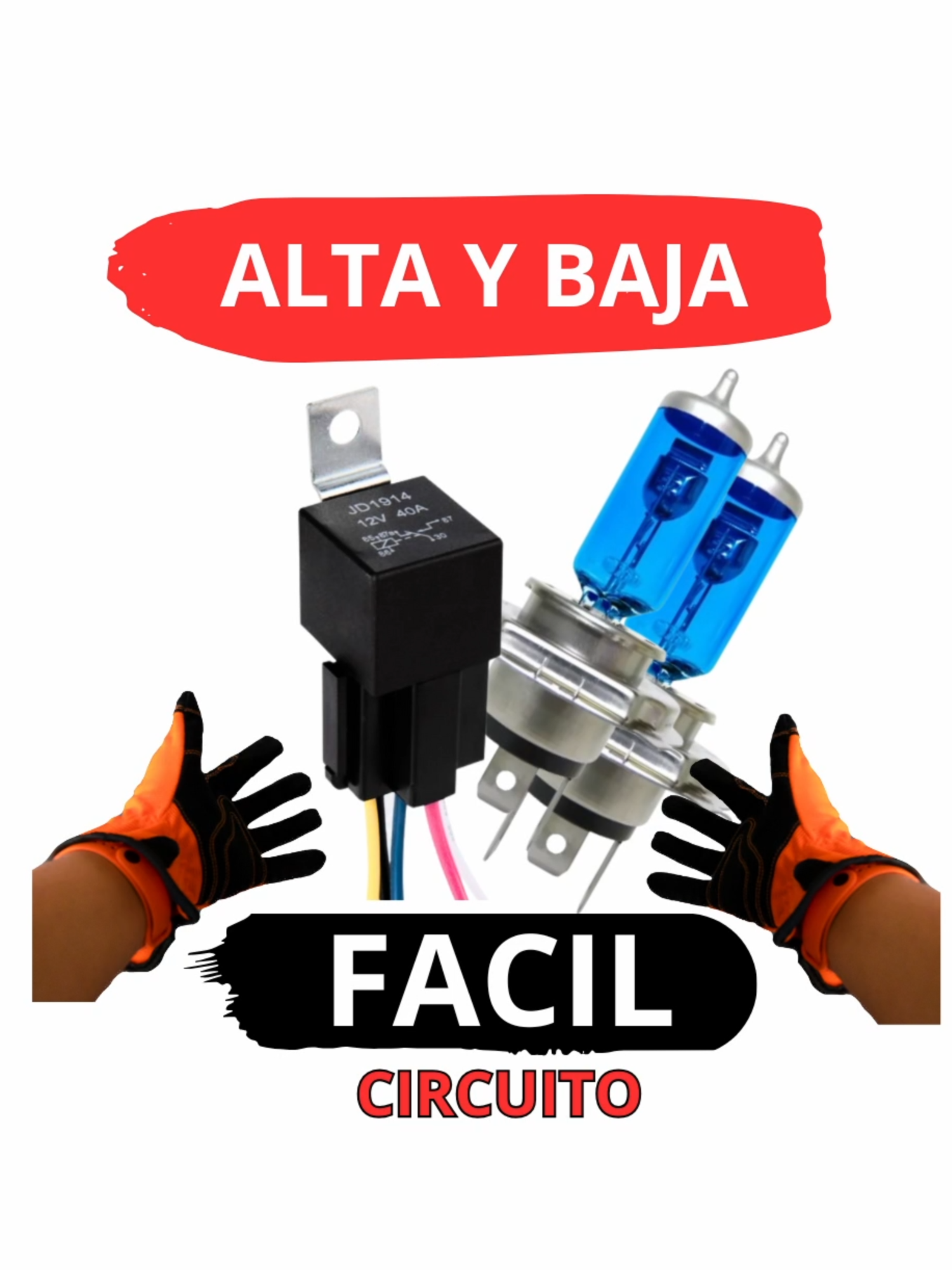 Conexion Alta y Baja #luz #led #garylemuz