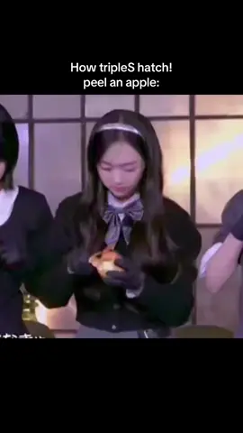That’s what happened when you let yooyeon hold a knife #tripleS #트리플에스 #トリプルS #유연 #YooYeon