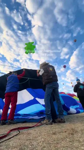 Bucket list moment…✅ The Albuquerque International Balloon Fiesta is the world's largest annual hot air balloon event, held every October in Albuquerque, New Mexico. For nine days, the southwestern autumn skies are filled with hundreds of hot air balloons. Would you go to the Balloon Fiesta?