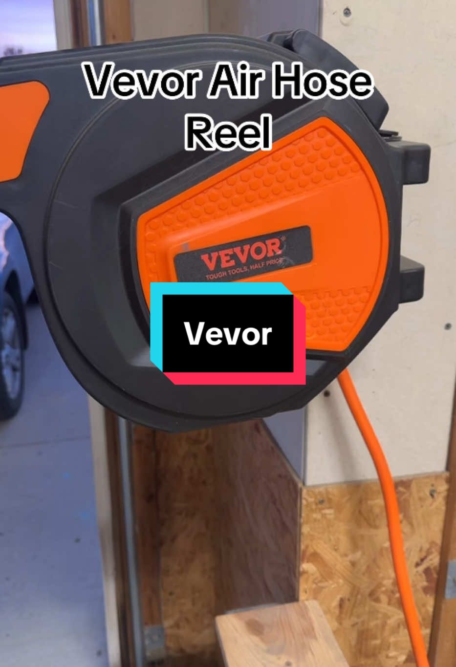 Vevor airhose reel #foryou #affordable #mikey #tik #tiktokshopcybermonday #tictokshopblackfriday #christmas #falldealsforyou #hiddengems #shop #tiktokblackfriday #beprepared 