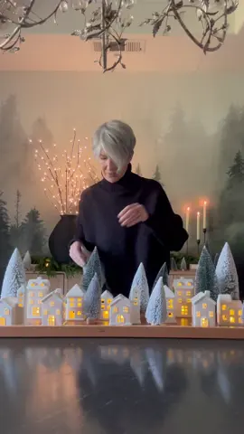 Here is the L!nk - https://urlgeni.us/amzn/Wonderlandvillage  Isn’t this the CUTEST? I found the most adorable Christmas Wonderland Village on Amazon! It comes with everything you see here 🙌 (2 sets pictured) Includes: - 5 ceramic houses - 9 bottle brush trees in 3 sizes and 3 colors - Five tea lights with batteries - Fake snow (not pictured) Everything you need to create this Magical Wonderland Display! Happy Decorating! And Merry Christmas ❤️ #amazonhome #amazonfinds #christmasdecor #christmasvillage 