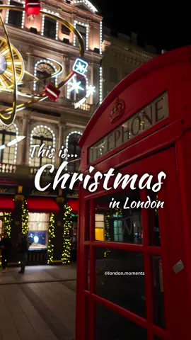 This is Christmas in London ❤️🎄✨ #londonmoments #london #christmas 