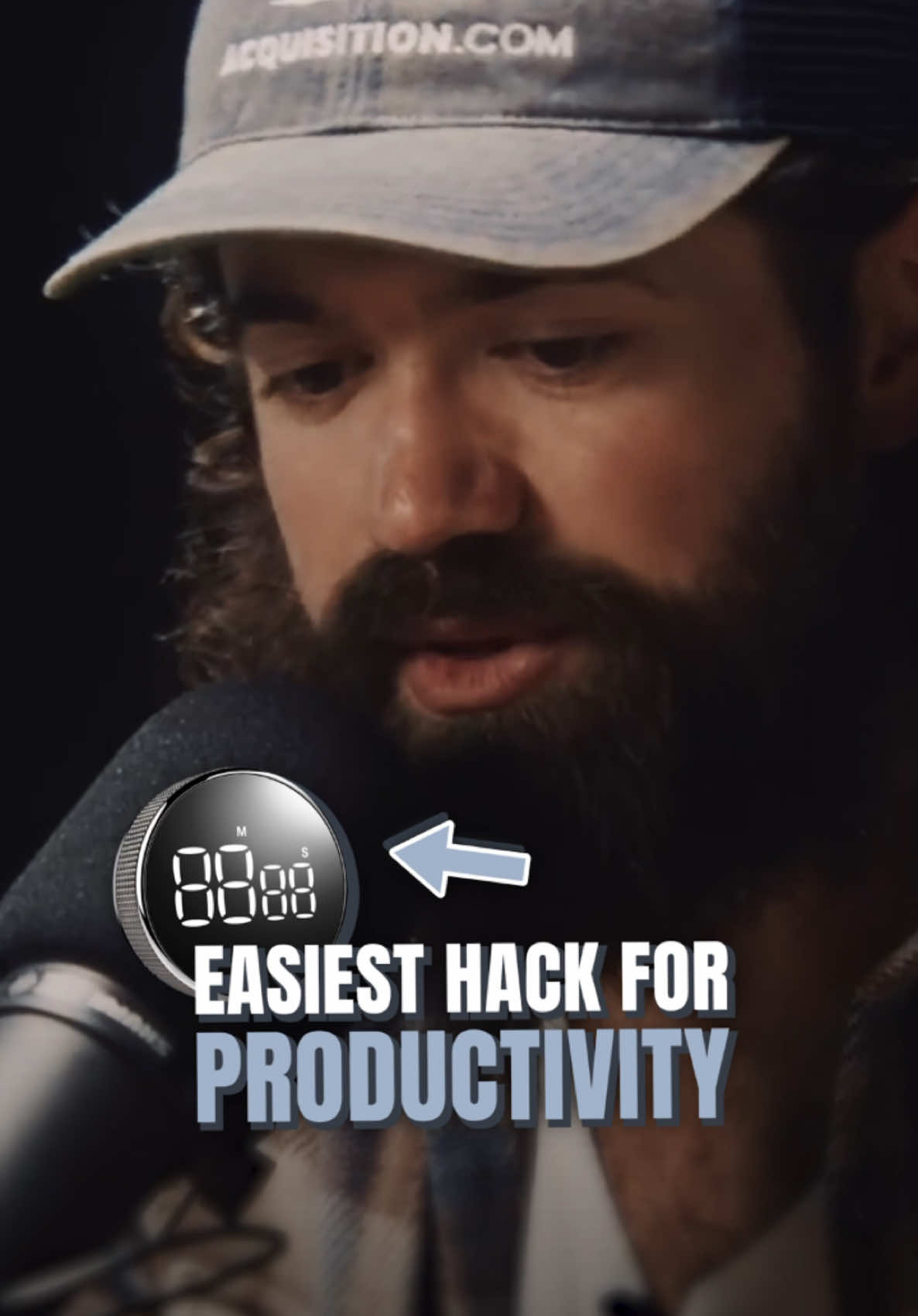 For anyone struggling to get work done, you’d be amazed how much can finish when you set a timer for 45min and turn off your notifications.#productivity 