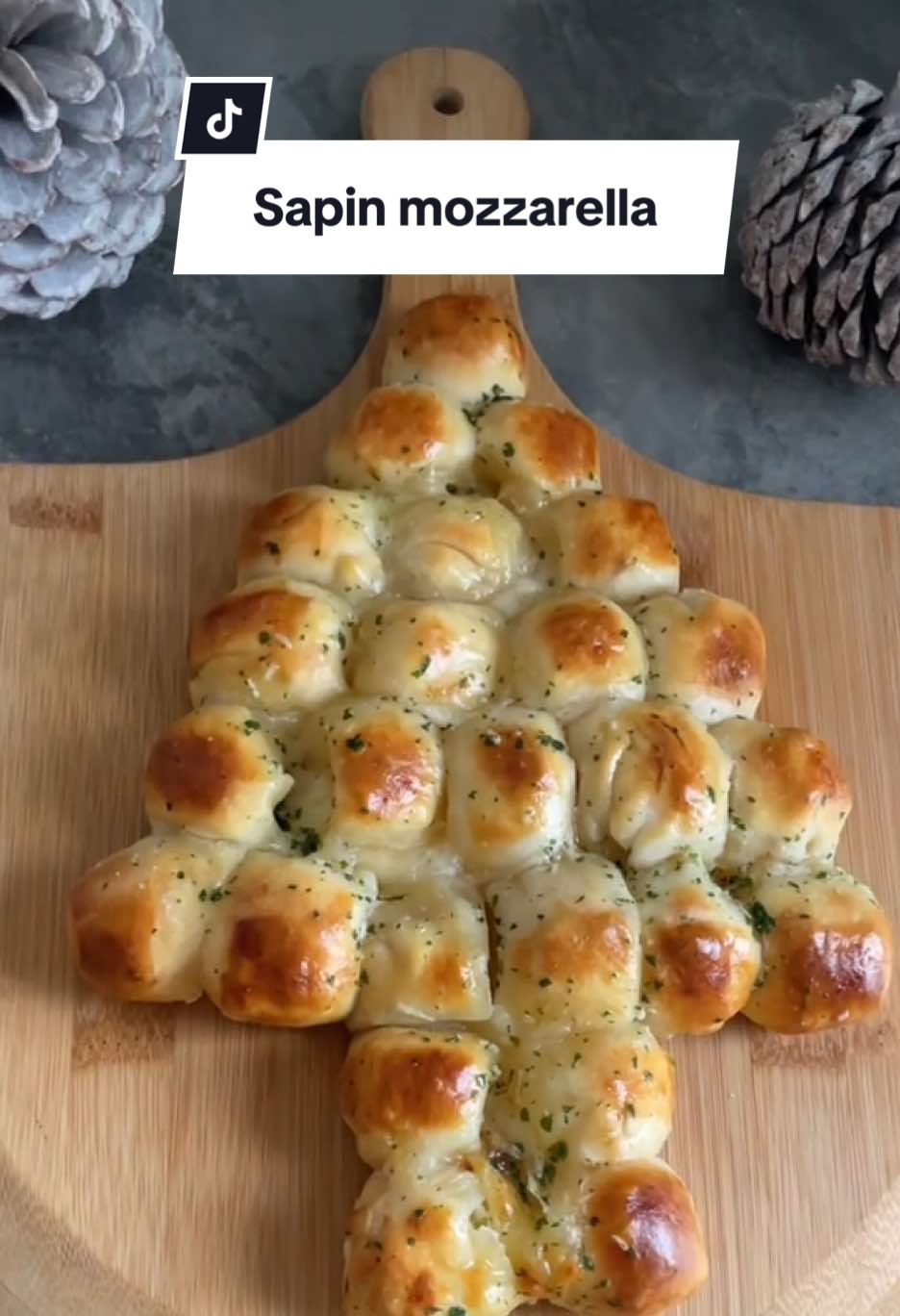 Recette de sapin mozzarella : 1 pâte à pizza rectangulaire  Un bloc de mozzarella  Un œuf  30g de beurre  1 gousse d’ail 1 cuillère à soupe de persil  #recetterapide #recettefacile #sapinpizza #sapinmozzarella #mozzarella #recettenoel #christmas #pateapizza #aperitif #aperonoel #christmastree #recetteexpress #EasyRecipe #food #foodtiktok #FoodLover #quickrecipes #recettesimple #foryou #fyp #pourtoi #fingerfood #easyrecipe