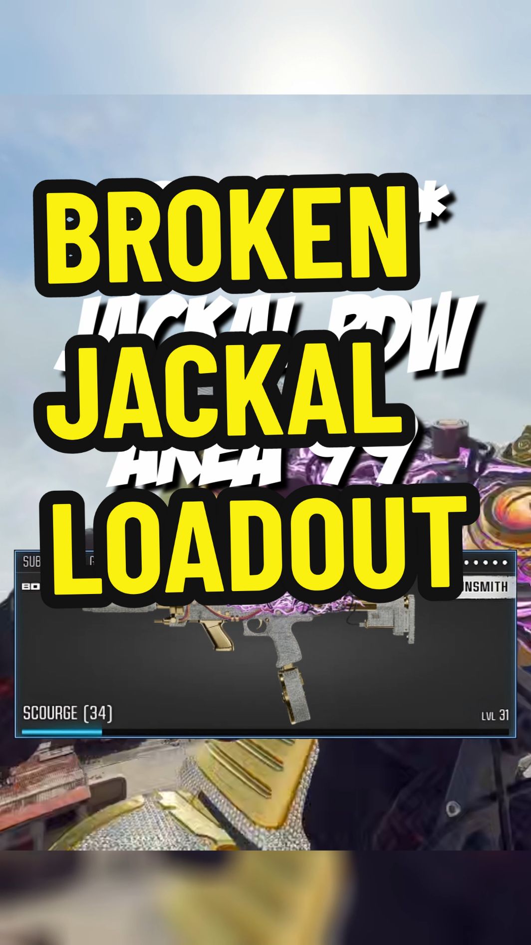 BROKEN *JACKAL PDW* LOADOUT FOR WARZONE! BEST SMG LOADOUT WITH THESE ATTACHMENTS! #WARZONE #BO6 #JACKALPDW #AREA99 #REBIRTHISLAND 