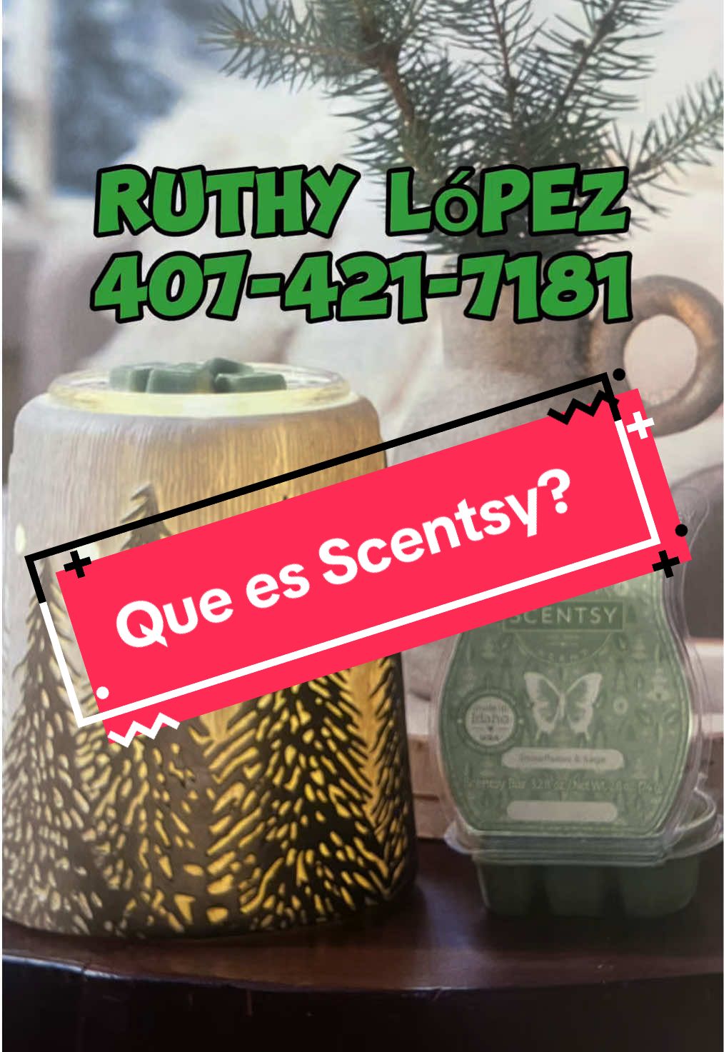 Scentsy es una compañía de ventas directas especializada en productos aromáticos para el hogar y el cuidado personal. Su producto principal son los calentadores de cera perfumada (warmers) que funcionan con luz en lugar de fuego, ofreciendo una forma segura y decorativa de aromatizar espacios. También ofrecen una amplia gama de productos, incluyendo: 	•	Barras de cera perfumada 	•	Difusores de aceites esenciales 	•	Velas sin llama 	•	Ambientadores para autos 	•	Productos para la lavandería 	•	Cuidado corporal, como lociones y geles de baño Scentsy opera a través de consultores independientes que venden los productos directamente a los clientes, a menudo mediante eventos en casa, ferias o tiendas en línea. ¿Te interesa saber más sobre cómo funciona? #scentsy #fragance #aroma #snowflakes #sage #snowflakesandsage #calentadores #independiente #consultora #orlando #florida #mujeres #amasdecasaemprendedoras #gentepositiva #navidad #fiestas 