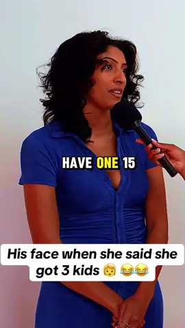 His face when she said she got 3 kids 🧒 😂😂 . . . #poptheballoon #poptheballoonorfindlove #poptheballoons 
