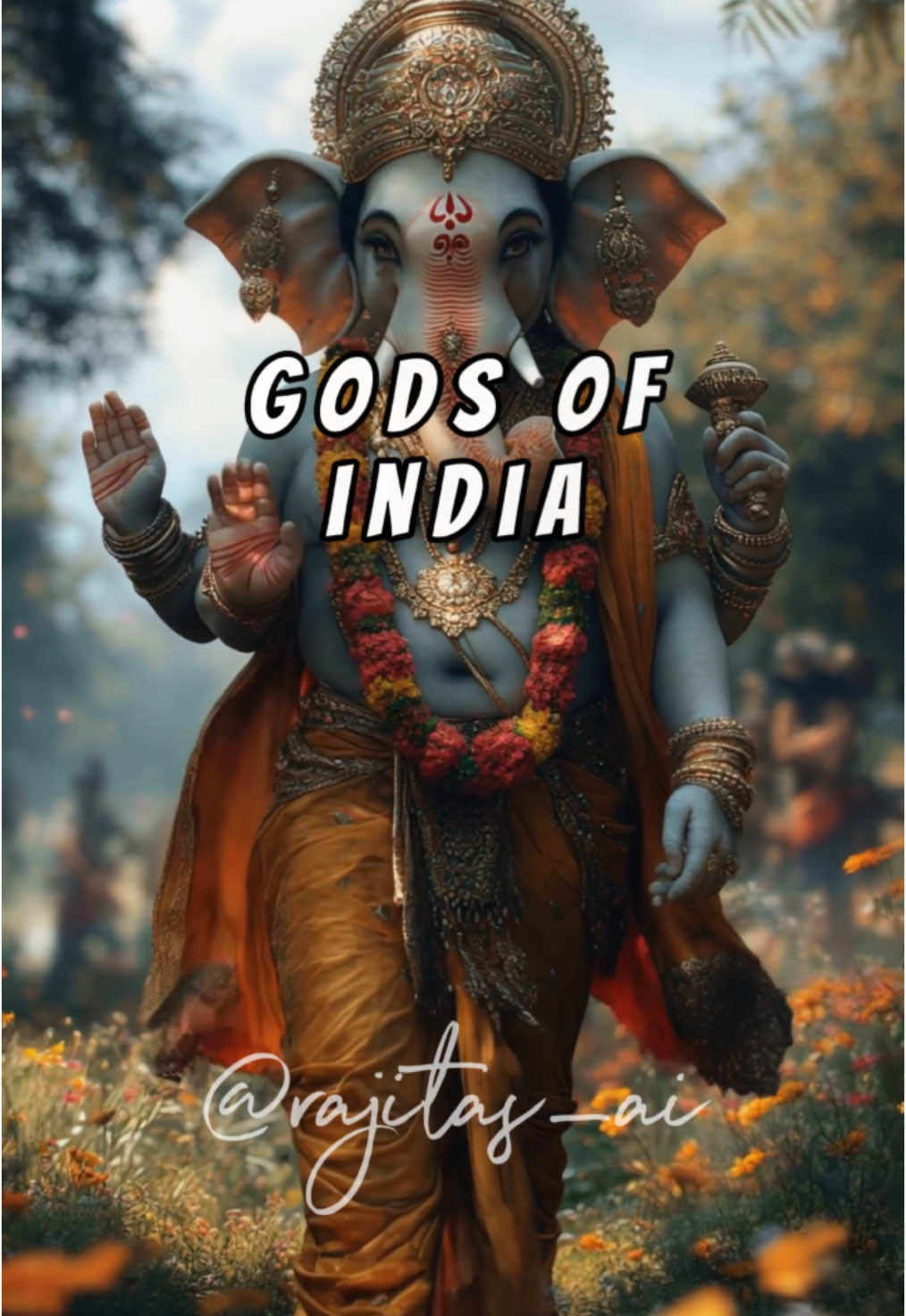 Gods of India #warrior #midjourney #india #gods