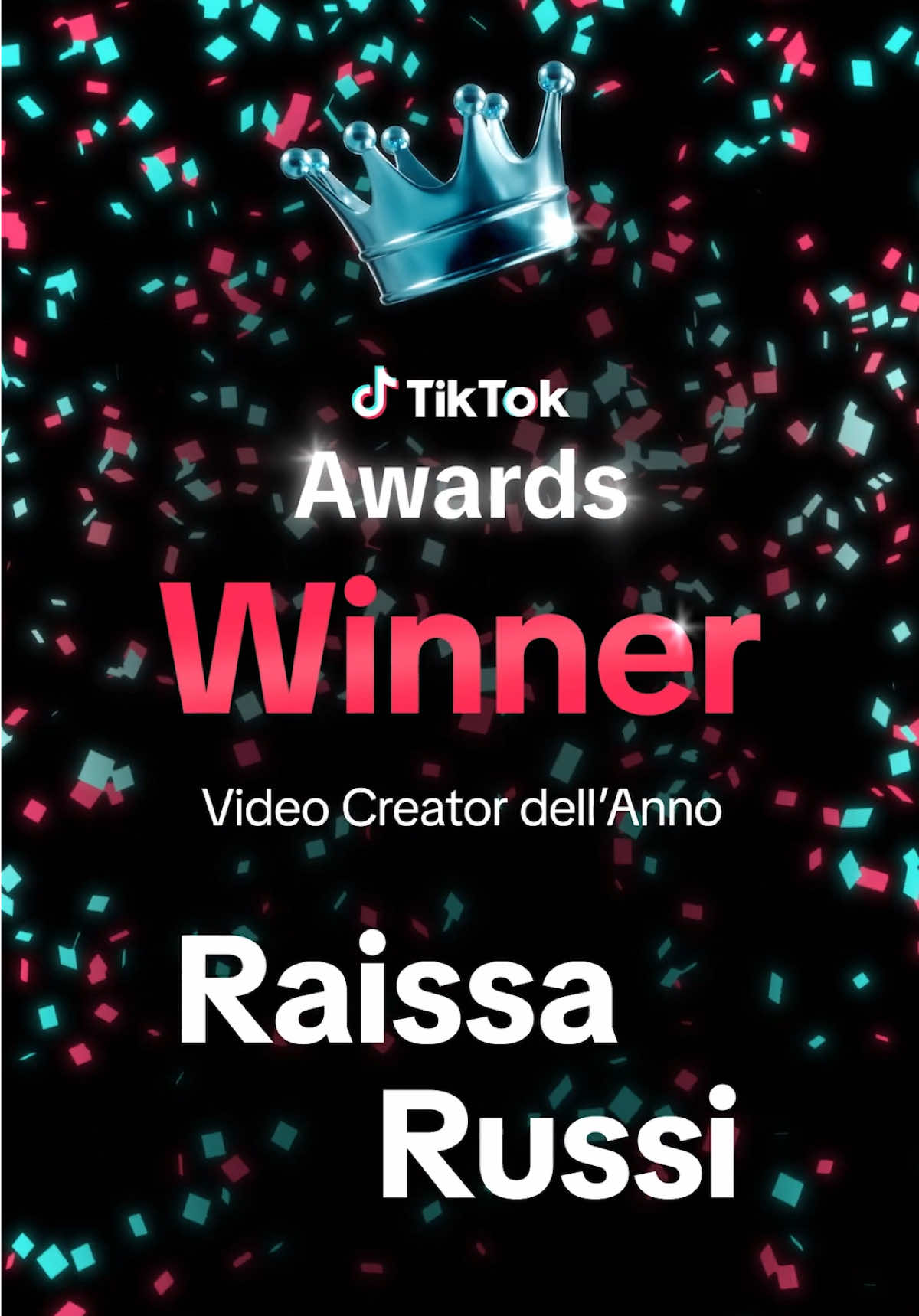 @raissa russi il tuo video ha toccato i nostri cuori! 💖✨ Le tue promesse d’amore a @Momo Bayed sono l'inno alla forza dei sentimenti che ha conquistato TikTok. Con il premio Video dell'Anno 2024, celebriamo il gesto che ha incantato la community di TikTok Italia e dimostrato che l’amore è la forza che ci unisce. 🏆💫 #TikTokAwards