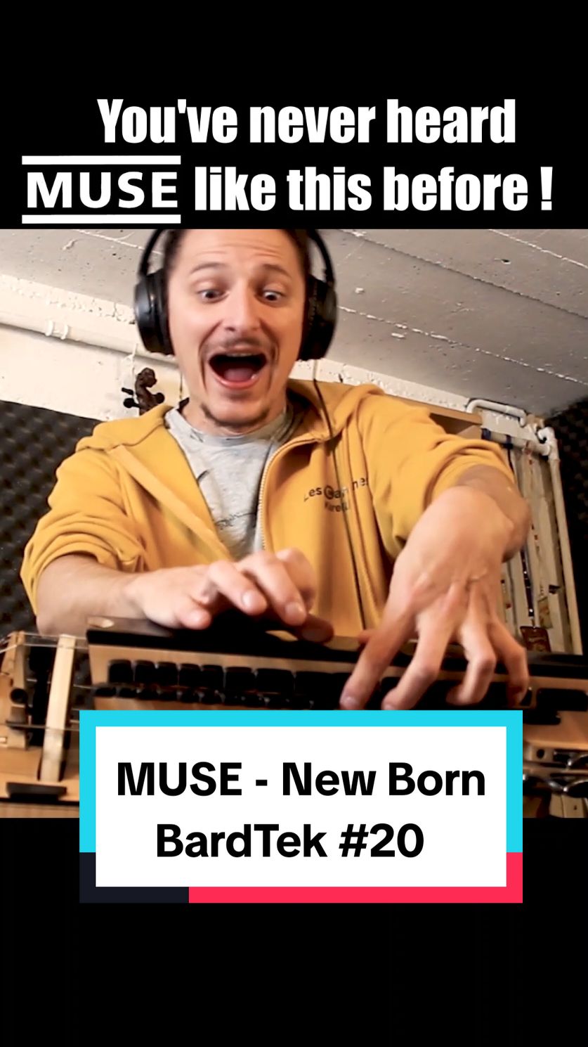 MUSE // New Born  I wouldn't have thought the result would sound so epic 😅🎶 I made a slightly longer video for the occasion available in better quality on my YouTube channel 😏🎶 #hurdygurdy #muse #bardcore #frenchcore @Muse 