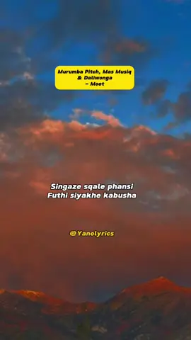 #yanolyrics #amapianoisalifestyle #amapianovibes #foryou #amapiano #fypシ゚viral #daliwonga #murumbapitch #foryou 