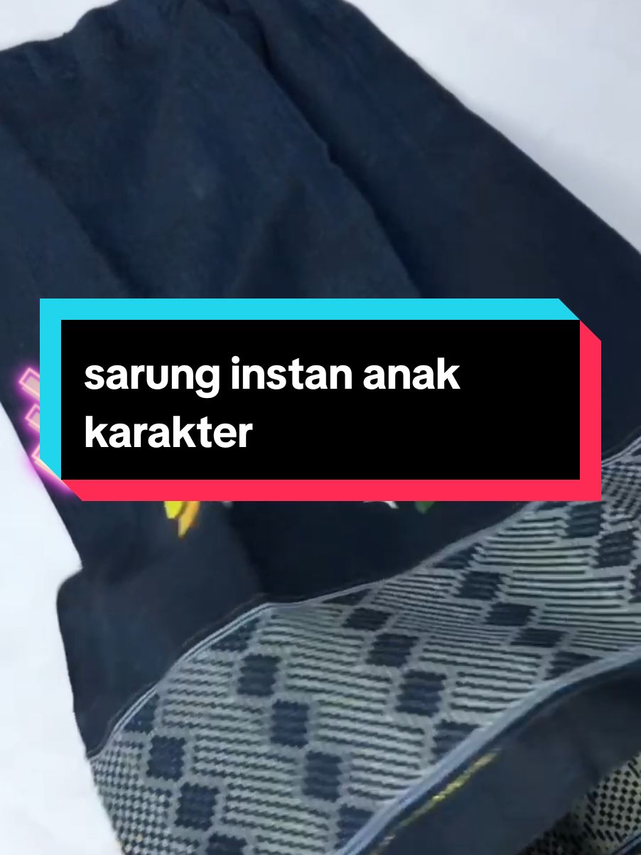 sarung instan anak karakter #sarunginstananakkarakter #sarunginstananak #sarunginstan #sarunganak #sarung #cuantanpabatas #bangtaman 