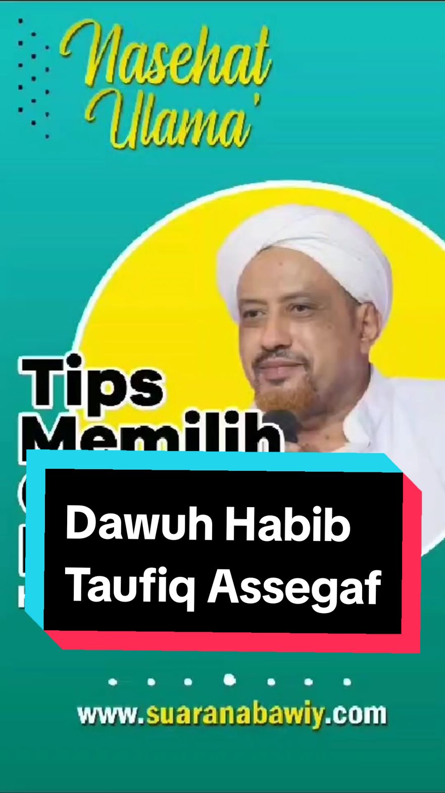 Mari kita simak bersama dawuh Habib Taufiq Assegaf #gusmujib #bupatipasuruan #pasuruan #ningwardah 