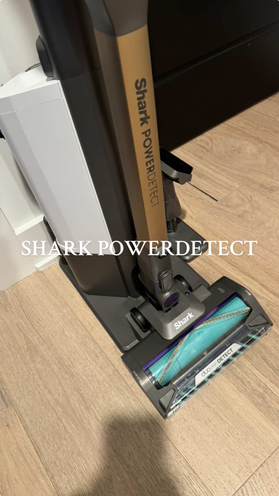 First impressions of the Shark PowerDetect cordless vac? Not bad, not bad at all 🌀🦈✨@Shark Home #asmr #sponsoredbyshark #powerdetectcordless #vacuumreview #CleanTok #momlife #motivation 