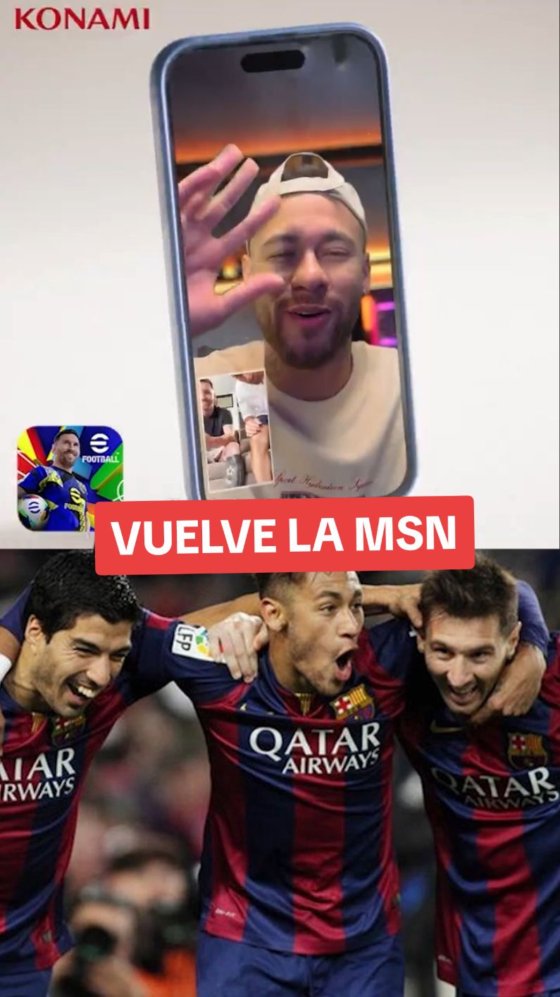 ¡Vuelve la MSN! Mira el divertido video que une a Messi, Suárez y Neymar 🤙🎮