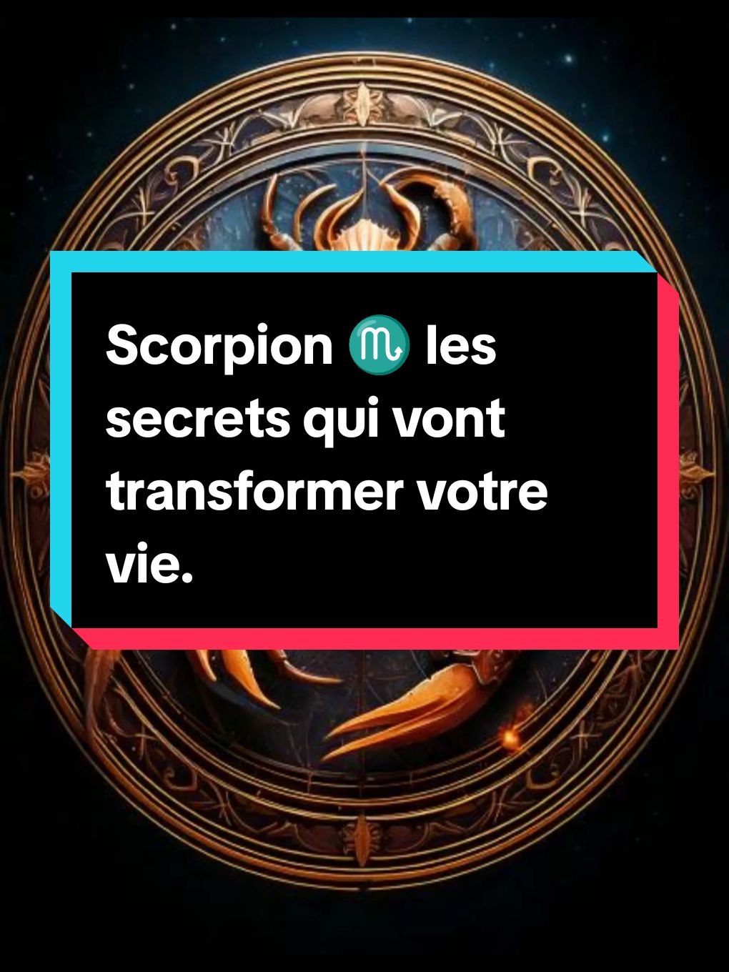 Scorpion, les secrets qui vont transformer votre vie. Si tu es né entre le 23 octobre et le 22 novembre, ce message est pour toi. Voici quelques secrets qui peuvent changer votre vie, découvrez les ensemble ! #scorpio #scorpion #zodiacsigns #astrology #zodiaque #signeastrologique #astrologie 