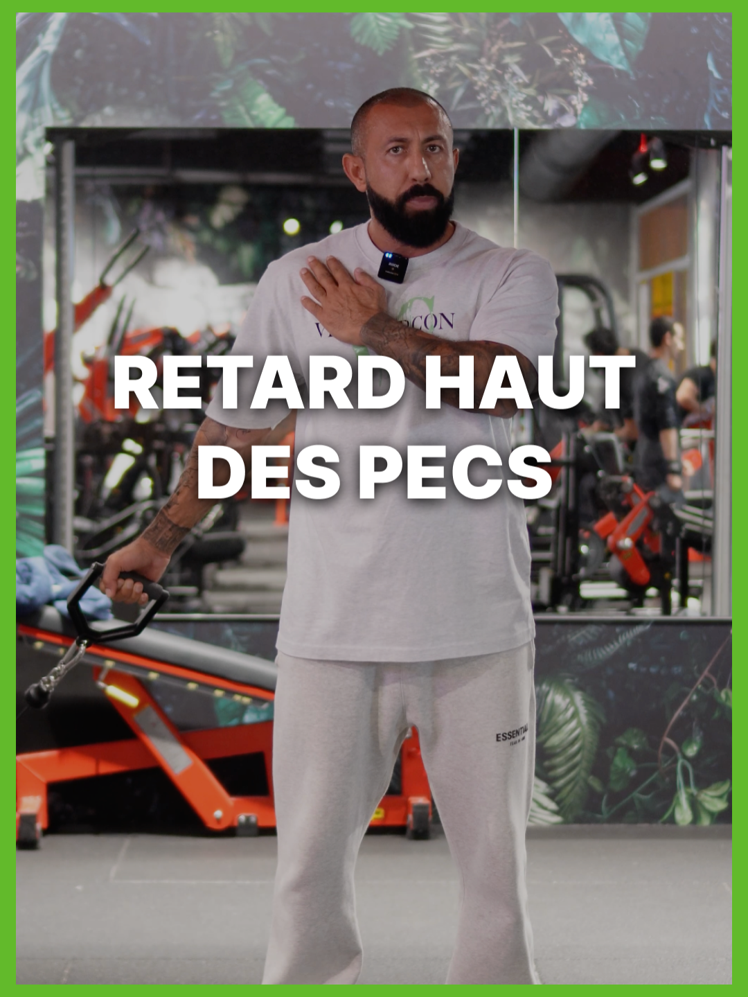 Comment rattraper un retard haut des pecs