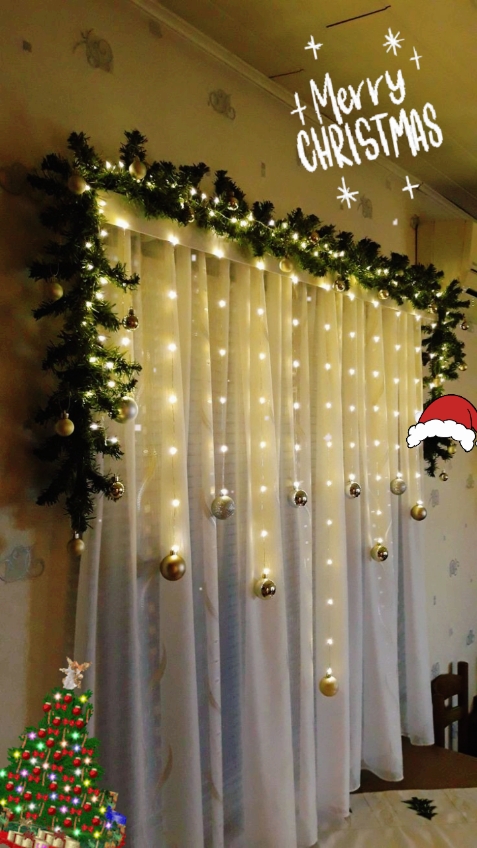 Se inspire nessas sujestões de cortinas , para que você se inspire e faça a sua, e que seu Natal seja maravilhoso 😍 🎄✨🧑‍🎄 #arte  #decoration  #decoração 