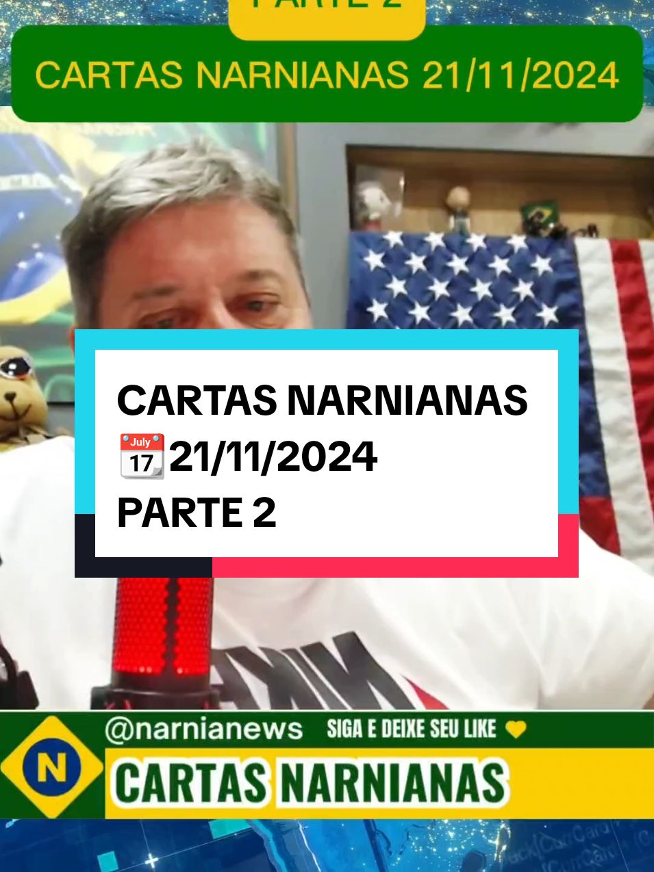 CARTAS NARNIANAS 21/11/24. PARTE 2 Desdobramentos, Pastor Sandro Rocha. Qual sua opinião??? #desdobramentos #sandrorocha #desdobramentoshoje #pastorsandrorocha #narniaflix #narnianews