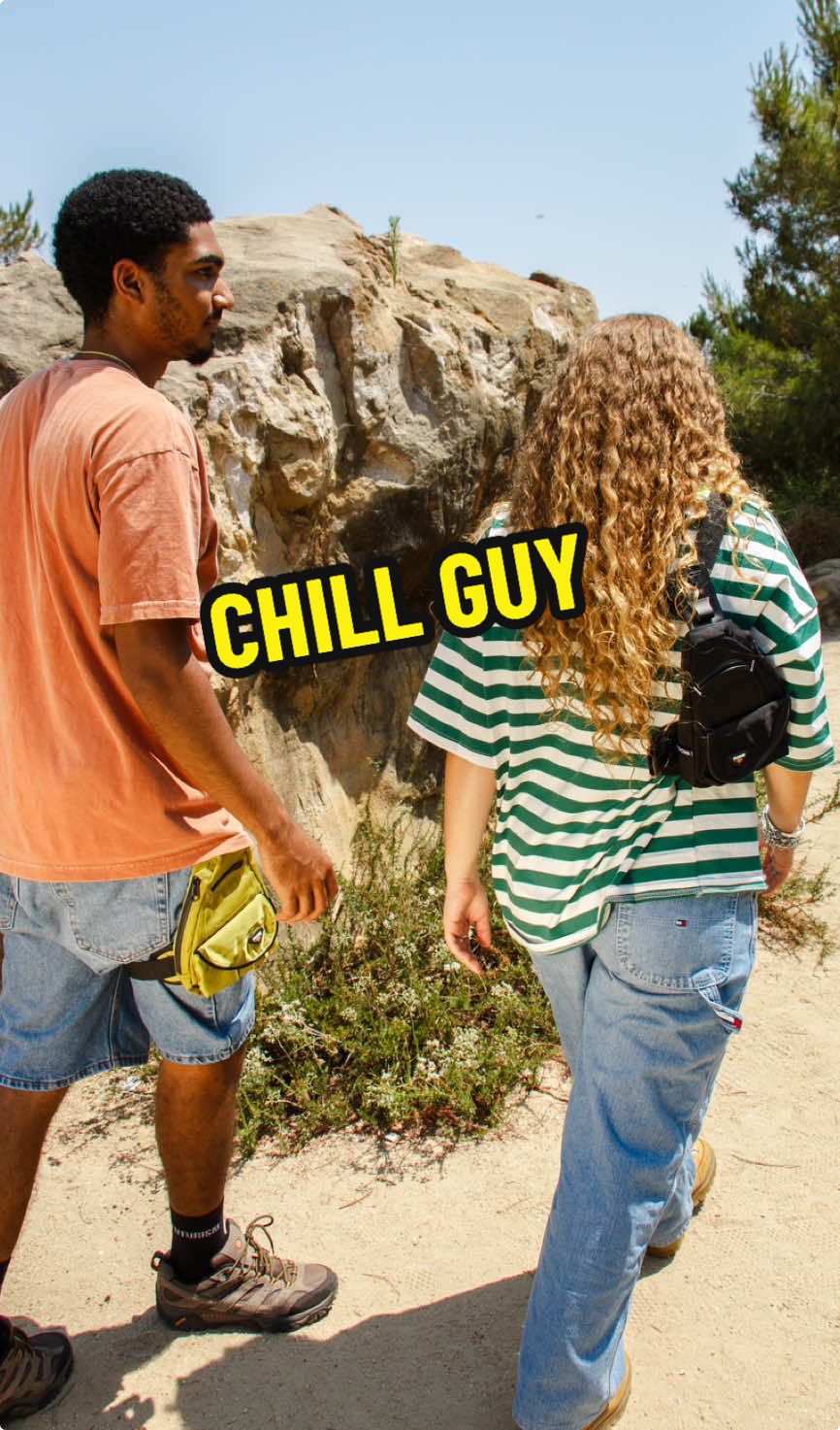 Sometimes a guy just wants to chill #chillguy #chill #pochigoods #fannypack #hike #CapCut 