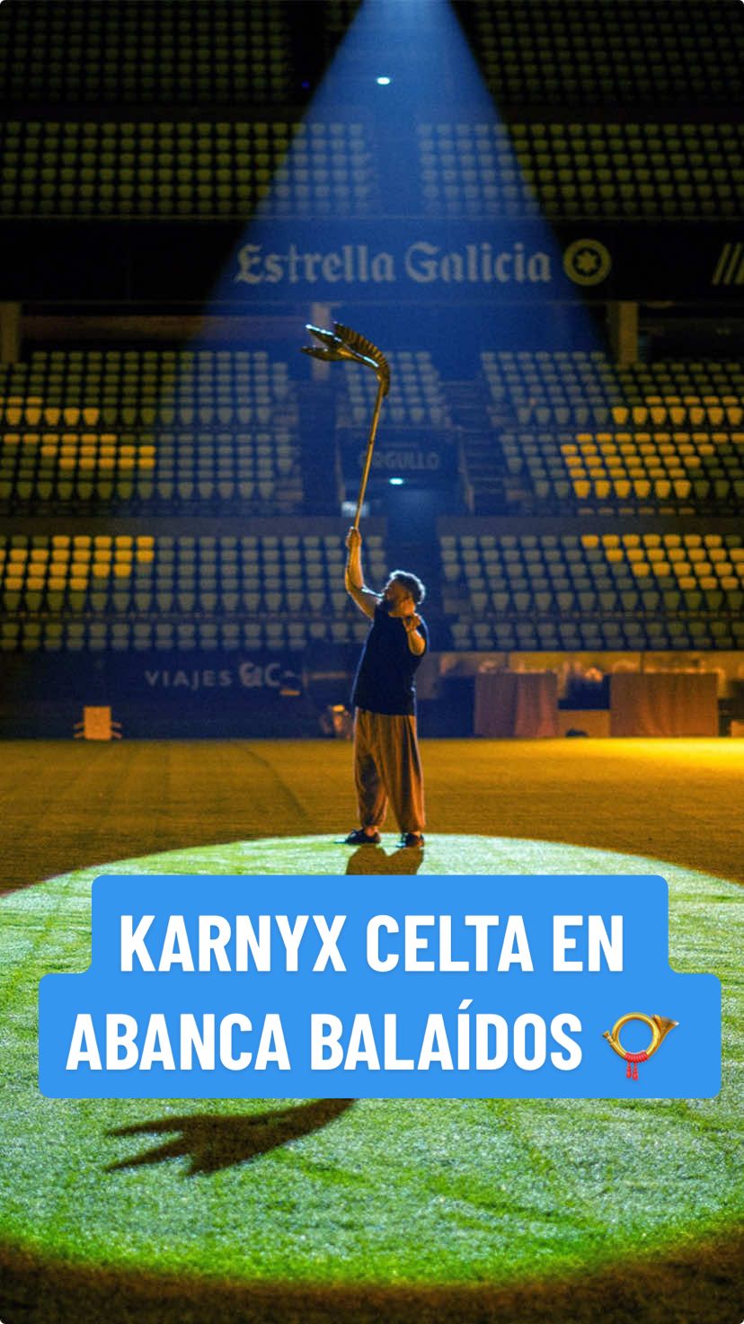 Respuesta a @SecretosGalicia O poder do karnyx resoará no noso lar 🎵🔥 📅 Sábado ⏰ 20:45 🏟️ Abanca Balaídos O galego Abraham Cupeiro actuará no céspede de Abanca Balaídos antes do partido ante o @fcbarcelona! Un músico sen igual que abraiará co son deste instrumento celta de batalla. ⋄⋄⋄ Abraham Cupeiro actuará en el césped de Abanca Balaídos antes del partido ante el FC Barcelona. Un músico sin igual que asombrará con el sonido de este instrumento celta de batalla. ⋄⋄⋄ Abraham Cupeiro will perform on  Abanca Balaídos before the match against Barcelona. A musician who will astonish with the sound of the karnyx. #RCCelta #celta #celtas #celtic #musicacelta #celticmusic #TikTokFootballAcademy #DeportesEnTikTok 