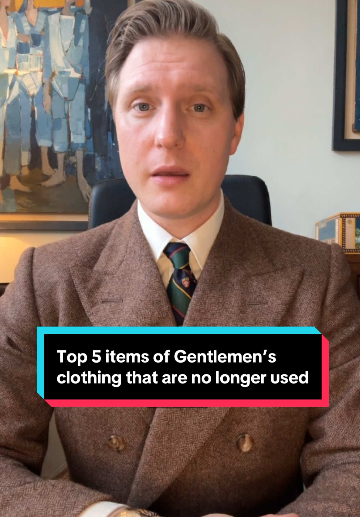 Top 5 items of Gentlemen’s clothing that are no longer used. #style #tailoring #history #heritage #craft @Paul Feig @pinsent_tailoring @Kirby Allison 