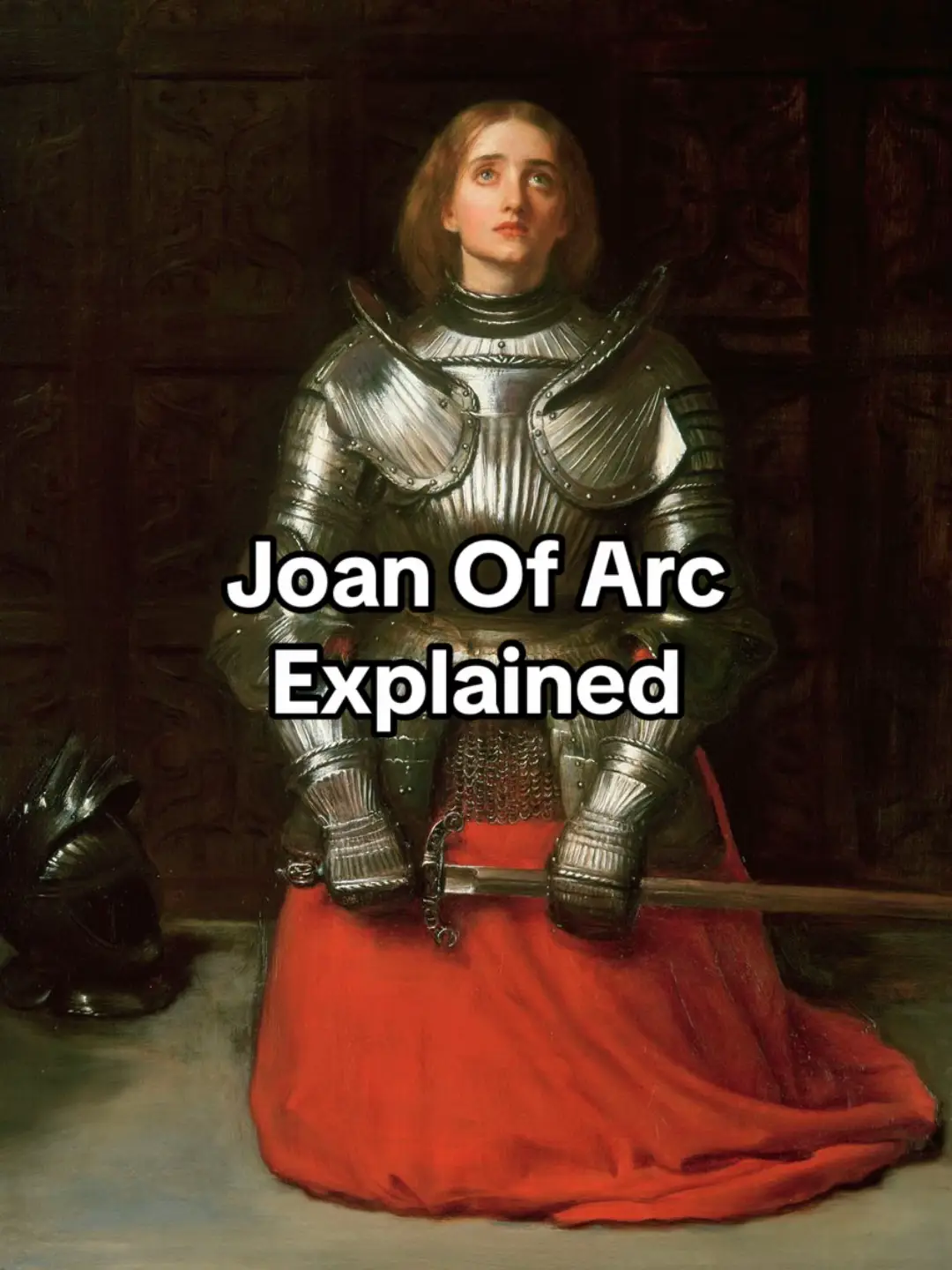 Joan Of Arc Explained | One The Coldest People In History #1keaahistory #history #interesting #joanofarc #historytiktok #merch #timeapparel 