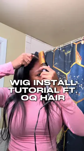 I love me some OQ Hair #wigtutorial #wiginstall @OQHAIR 