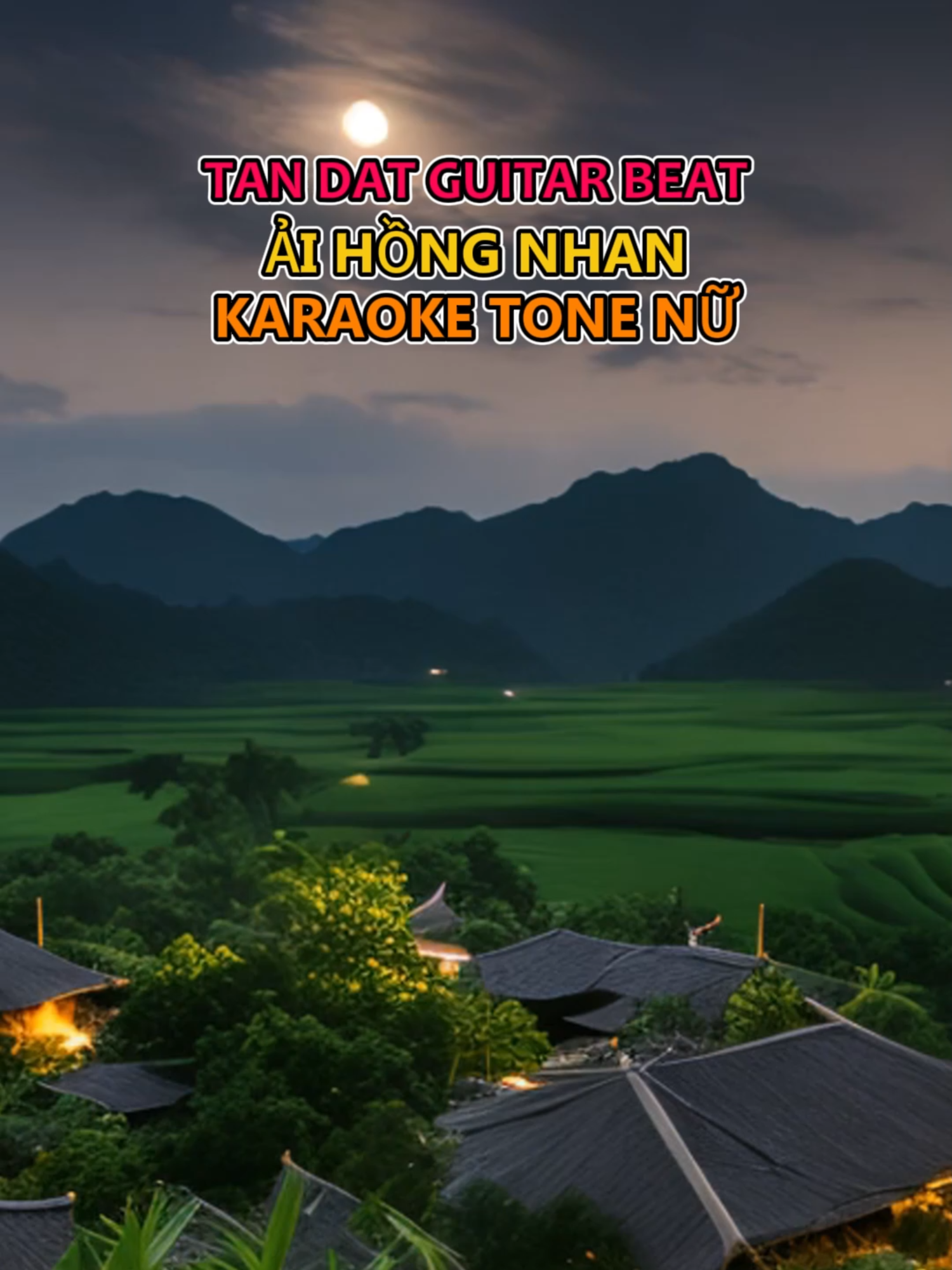 Ải Hồng Nhan - Cần Vinh x Lee Ken | Tan Dat Guitar Beat #karaoke #aihongnhan #aihongnhanremix #aihongnhankaraoke #tandatguitarbeat #giomayvatngangthanchangmotkiepphieubac