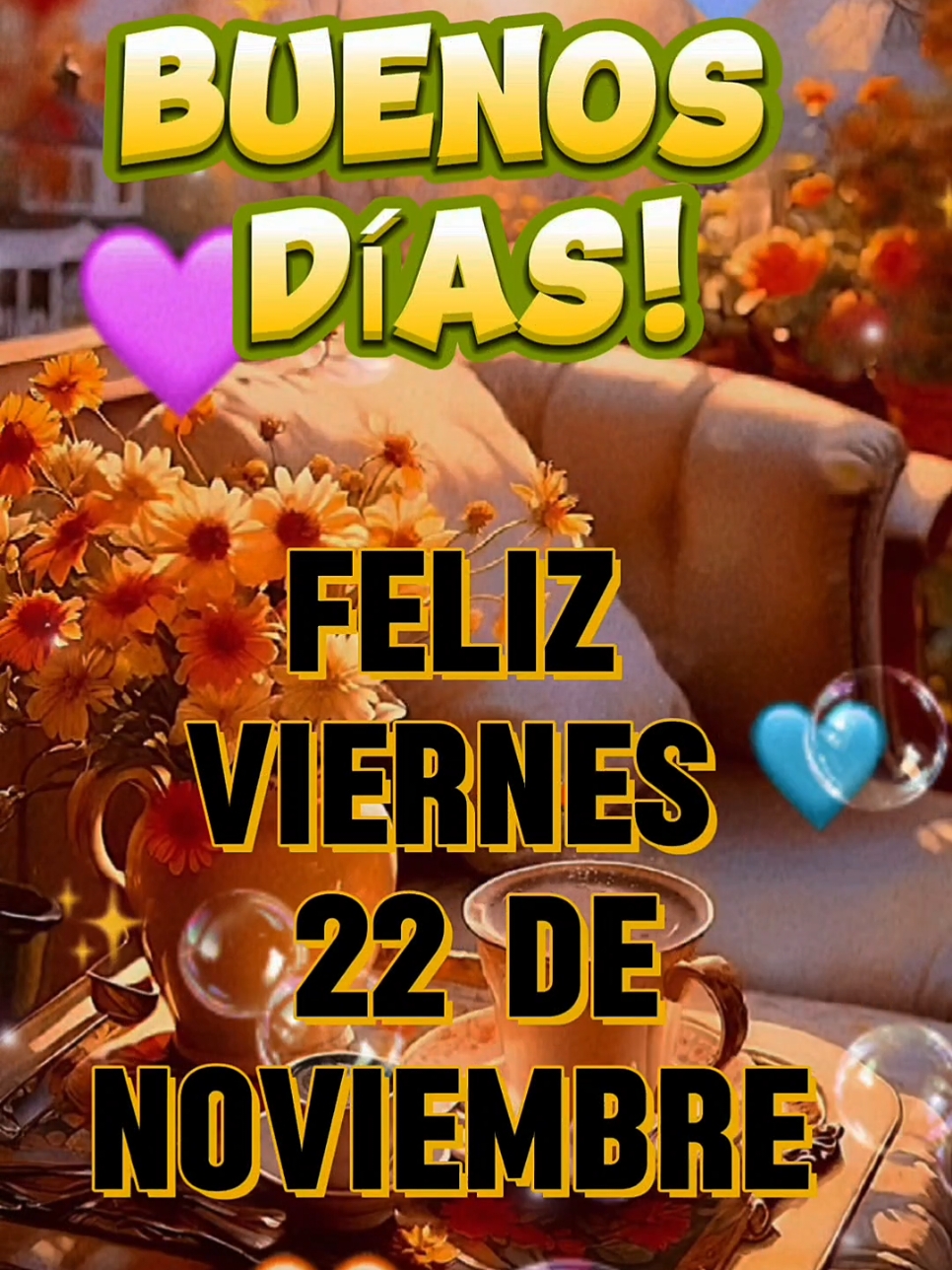 Buenos Días! Feliz Viernes 22 de Noviembre! #buenosdias #buenosdiasmundo #felizdia #felizviernes 