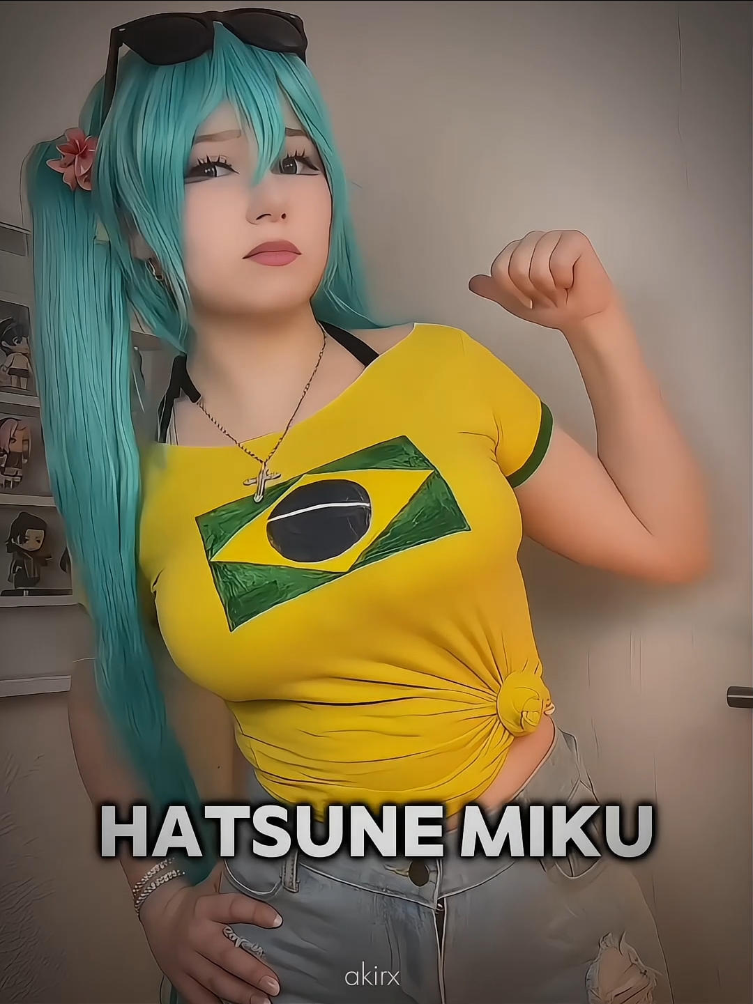 Septiembre de Hatsune Miku ✨💛💚💙❤️ @twitch.tv/upminaa #cosplay #upminaa #Cosplay #animecosplay #editcosplay #miku #mikubrasileña #paises #dance #hatsunemiku #viralditiktok #fyp #fypシ゚ 