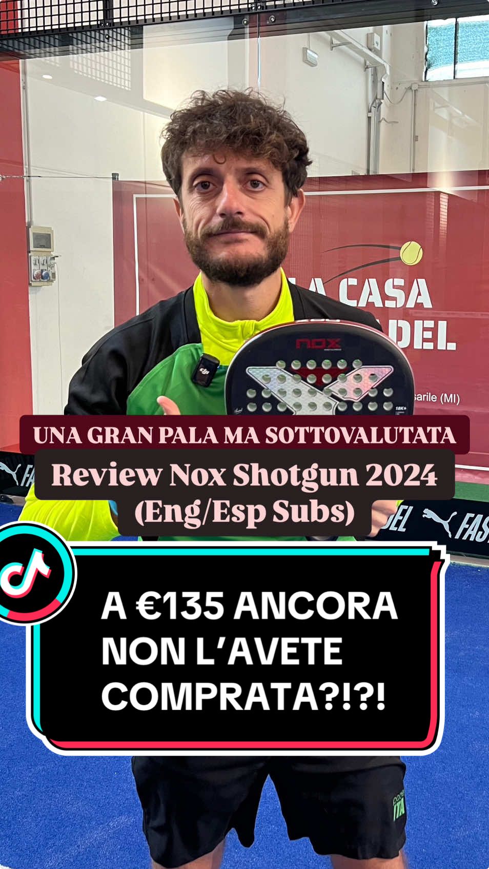 A 135 euro non l’avete ancora comprata?!? LA  NOX SHOTGUN 2024 È UNA PALA SOTTOVALUTATA! Una racchetta perfetta per giocatori intermedi di sinistra in cerca di qualcosa di facile, maneggevole, con ottima uscita di palla e la giusta dose di potenza. #padel #nox #noxpadel #padelmania #padelvideos #padeladdict #padelfun #paddle #padeltennis #padeltime #padelitalia #padelreview #padelracket #padelrackets #palas2024 