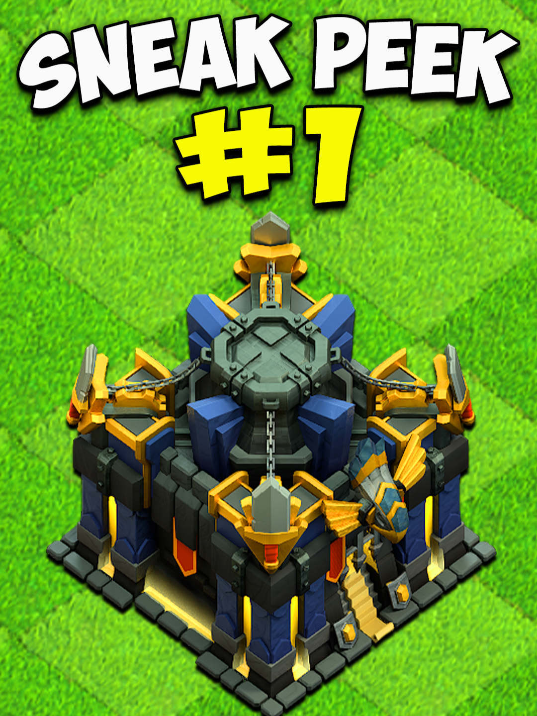 Town Hall 17 Sneak Peek 1 #ClashofClans #TownHall17 #TH17