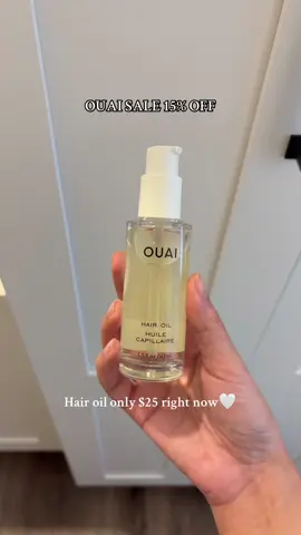 OUAI SALE 15% OFF #ouai #theouai #hairoil #hairtok #sale #blackfriday #haircare 