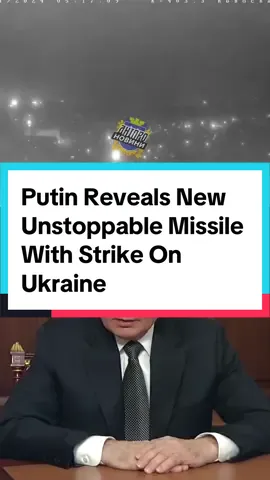 Putin Reveals New Unstoppable Missile With Strike On Ukraine #usa #america  Putin says that Russia fired a new hypersonic nuclear-capable medium range ballistic missile or a MRBM at Ukraine. He says they test fired it on Ukraine in response to Western aggression and that it was successful. Adding that if the West escalates, he’ll respond with it. Putin also said that they will offer civilians in Ukraine and citizens of other friendly states to leave potential strike zones in advance. Saying the West should have thought carefully about allowing Ukraine to strike inside of Russia. Then he blamed the US for this missile strike saying it’s their fault they ended the missile treaty. A lot of people are interpreting today’s dog and pony show as Putin posturing, not escalating. Especially since the missile and its several warheads just didn’t really explode. A US official said that the new missile was “experimental” and that it’s not “a game changer”. It’s been reported that the US briefed Ukraine and allies in recent days about Russia’s potential use of this missile. Ukraine still says it was an ICBM… Earlier, US officials said it was an IRBM and now Putin says it’s a MRBM. The difference is range. We are awaiting the American response.