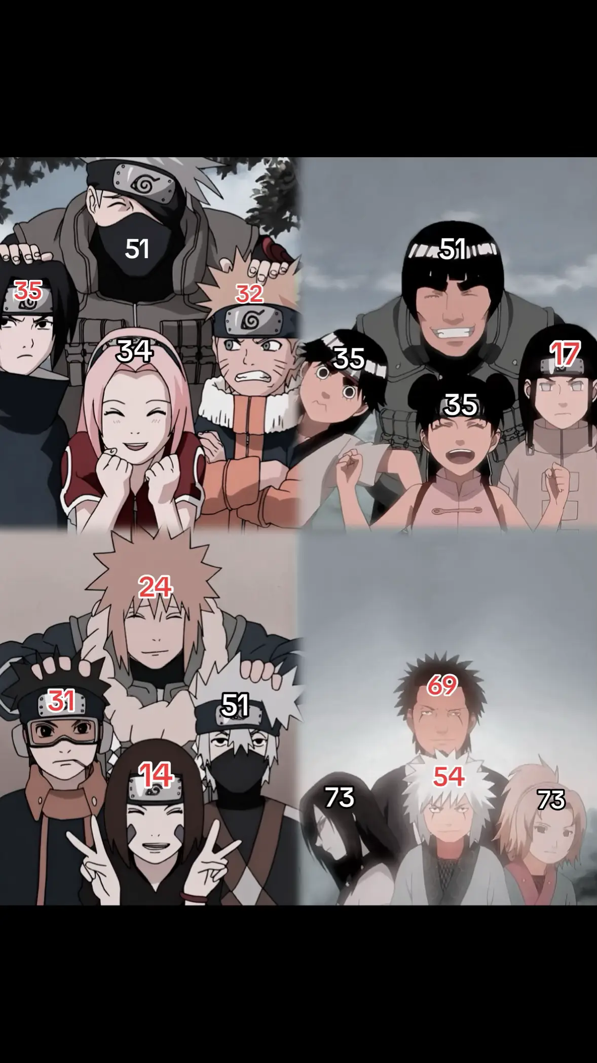 محد اشتاق ؟ من ناحية اوبيتو و السانين مو متأكدة  #narutoshippuden 