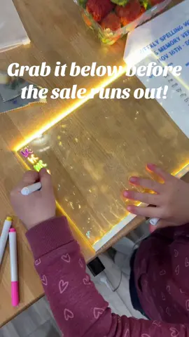 #lightupmessageboard #tiktokshopblackfriday #tiktokshopcybermonday #stockingstuffers #giftguide 
