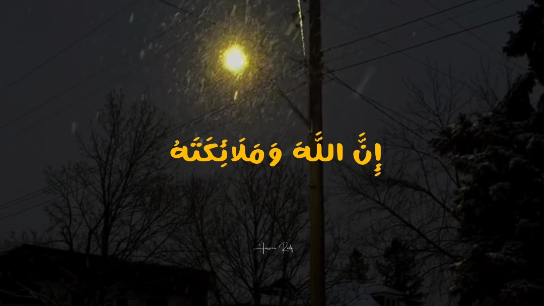  إِنَّ اللَّهَ وَمَلَائِكَتَهُ يُصَلُّونَ عَلَى النَّبِيِّ ۚ يَا أَيُّهَا الَّذِينَ آمَنُوا صَلُّوا عَلَيْهِ وَسَلِّمُوا تَسْلِيمًا ✨🤍 #ناصر_القطامي #طمأنينة #قران_كريم #قران #راحة_نفسية #ارح_سمعك_بالقران #هدوء_الليل 