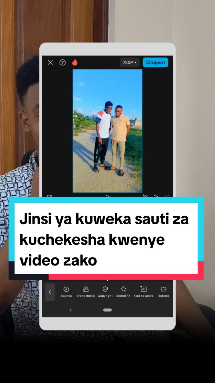 How to put funny sounds on your videos. Video Editing tips.  #smartphone #tiktokviral #tricks #tips #edit 