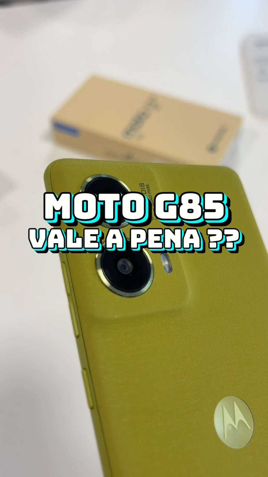 Vale a pena comprar o Moto G85? #celulares #motorola #motog85 #celular #smartphone 