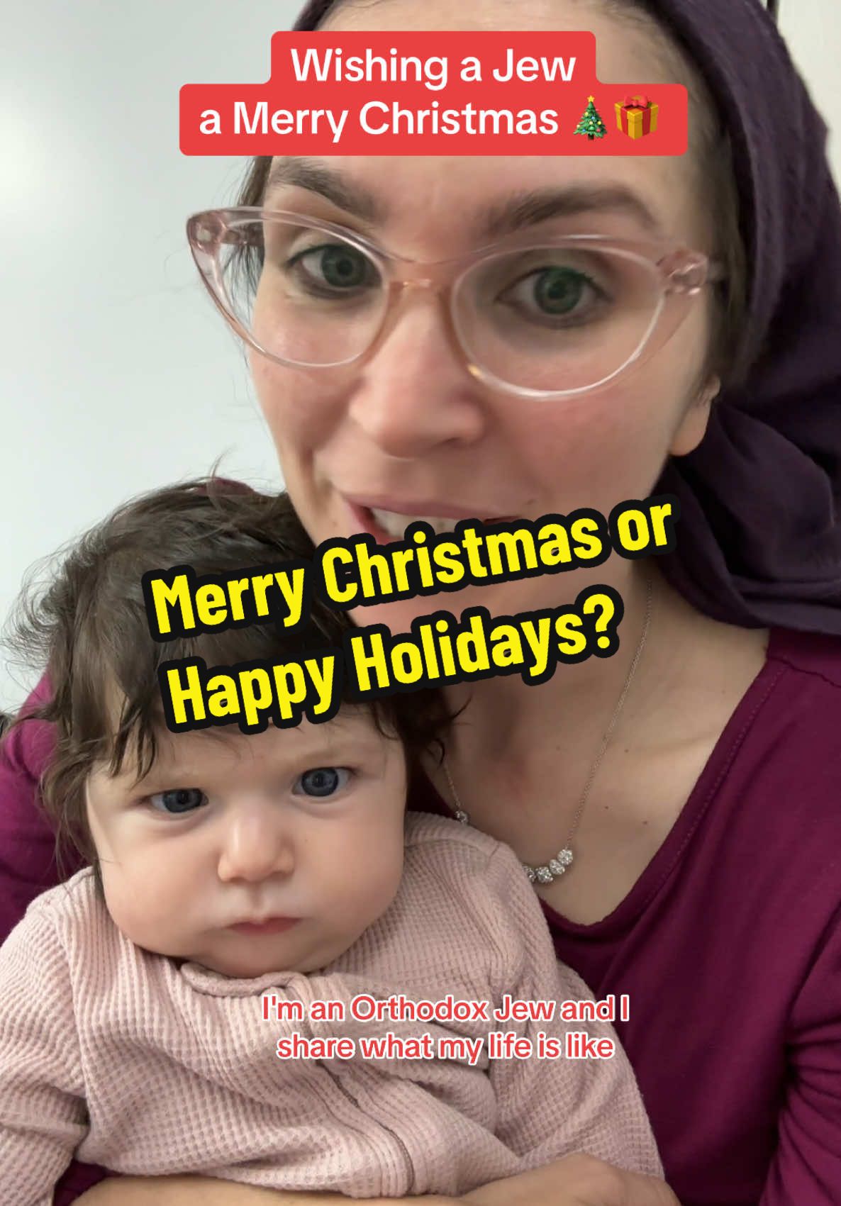 What are your thoughts on wishing a stranger a ‘Merry Christmas?’ I think saying ‘Happy Holidays’ is so much more inclusive if you are talking to someone and you don’t know what holiday they celebrate. #merrychristmas #happyhanukkah #happyholidays 