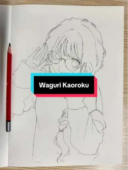 I follow the trend Waguri Kaoruko #draw #art #wagurikaoruko #fyp #xh 