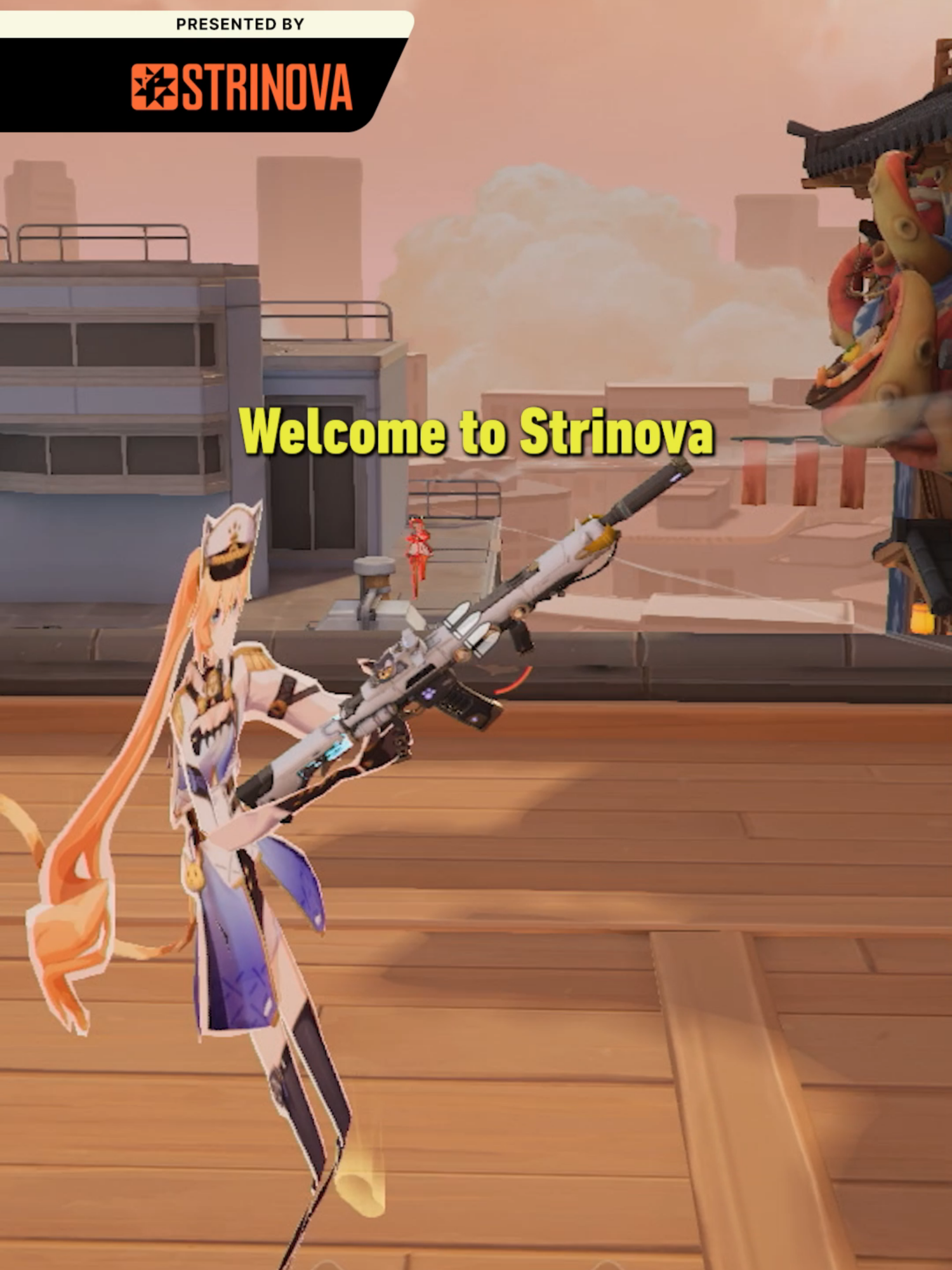 Get a look at anime shooter #Strinova and its unique #Stringification  mechanic that lets you switch between 3D and 2D versions of your  character. #OfficialLaunch Presented by Strinova