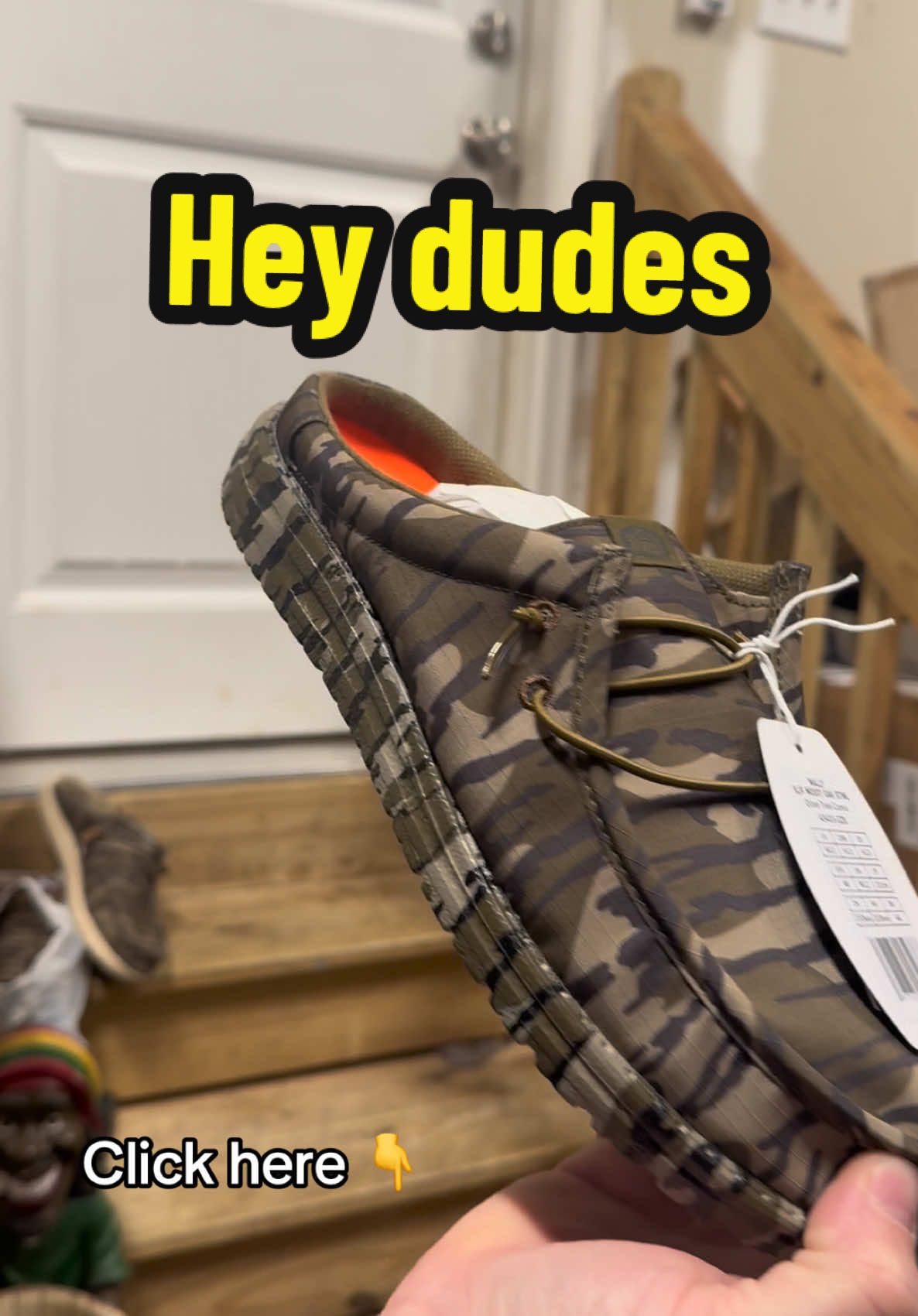 Love my @HeyDude #heydudes #mens #shoes #creatorinsights #camo 